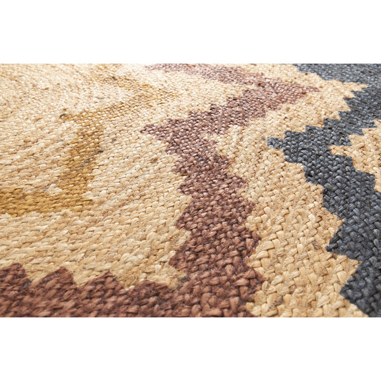 World Menagerie Wechsler Hand Braided Beige Round Rug Wayfair.co.uk